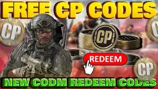How to get Free COD Points in COD Mobile (FREE CP CODM) 💰 ALL NEW CODM Redeem Codes 2025