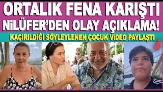 Deniz Uğur'un 'Oğlumu kaçırdı' dediği Nilüfer'den olay açıklama! Poyraz Muhtar video paylaştı...