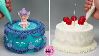 Beautiful Cake Decorating Tutorials | Satisfying Birthday Cake Videos | Dessert Cake Making