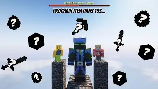 Toutes les 30s on reçoit un item random pour se PVP !