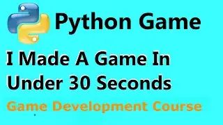 Number Guessing Game In Python  | Game Development | Game Made In  Under 30 Seconds | Yoo The Best |