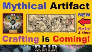 Mythical Artifact Crafting is *COMING!*.. (Campfire) *NEW* Artifact Sets!.. (RAID: Shadow Legends)