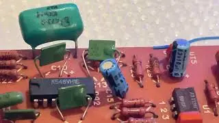 Светомузыка советская ОРЕОЛ радиодетали радиолом скупка разбор КМ конденсатор золото платина