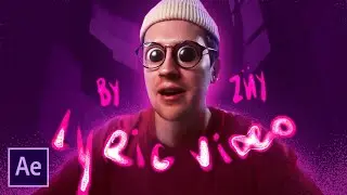 Сделал lyric video в After Effects за 7 минут 😱