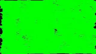 Glitch Effect on Green Screen Tv interference and Broadcast Failure 4K