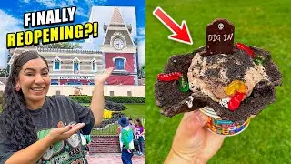 😱 (FINALLY!) DISNEYLAND RESORT RAILROAD REOPENING?! | New Food, MORE SNOW, Merch + MUCH MORE!