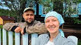 ЖИВЁМ НА ЗАИМКЕ СВОИМ ХОЗЯЙСТВОМ | ГОТОВИМ МЕСТО ДЛЯ СТРОИТЕЛЬСТВА | СПАСАЕМ ЖИВОТНЫХ ОТ ГНУСА