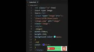 html input type image learn 