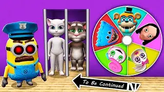 How ESCAPE from Prison Random FORTUNE WHEEL in Minecraft! MINION HIGGY WUGGY FNAF CHICA FREDDY MOMMY
