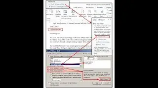 Without Step by Step Mail Merge  in Word 2007, 2013, 2016 and  2019 -- Part II