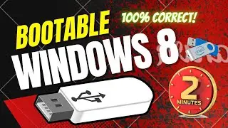 Window 8 Bootable USB