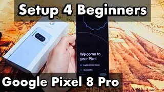 How to Setup Google Pixel 8 Pro (step by step)