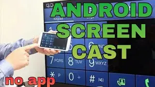 how to cast android screen on pc | No third party app | windows 10