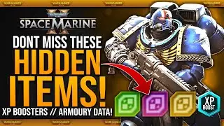 DONT MISS THESE HIDDEN ITEMS in Operations // Armoury Data, XP Seeds & More / Space Marine 2 Guide