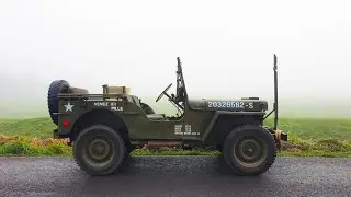 Driving a CLEAN WW2 jeep in Disgusting Mud 😅PURE SOUND