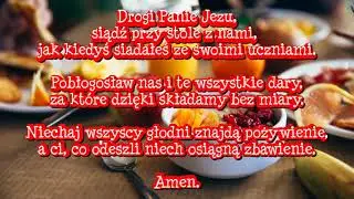 Modlitwa przed jedzeniem