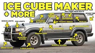 Differences between US and Japanese 80-Series Land Cruiser - So Many JDM Options We Never Got!