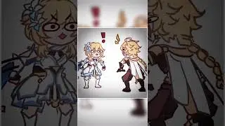Aether & Lumine Reunion [Genshin Impact Comic] 