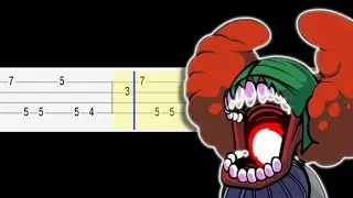 Friday Night Funkin  - Madness - Tricky Mod (Easy Ukulele Tabs Tutorial)