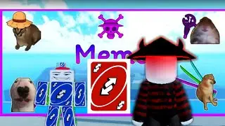 выбил карту в #море мемов #roblox #роблокс