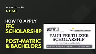 FFC Scholarship 2023 Apply Online | FFC Scholarship | How to Apply
