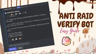 ˚ ༘♡ ⋆｡˚ How to make your server 100% antiraid | Captcha verification bot | Discord Tutorial