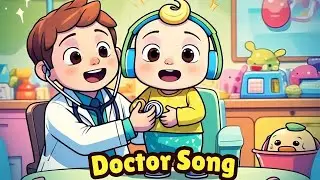 Doctor Song for Kids | Fun Educational Nursery Rhyme About Doctors! I Sing Along