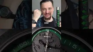 Rolex с драконом - топовый кастом на базе Rolex Milgauss от студии  DiW 