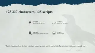 DrupalCon Baltimore 2017: Everything about Unicode all PHP devs should know
