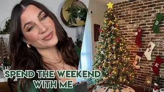 Christmas Vlog | Decorating & Shopping
