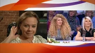 Настя Макаревич, Изольда Ишханишвили и Лена Перова в программе 