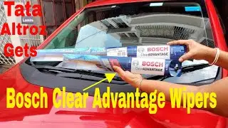 How to Upgrade & Install Bosch Clear Advantage Frameless Wipers in Tata Altroz 
