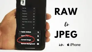 How to Convert RAW to JPEG on iPhone 2025