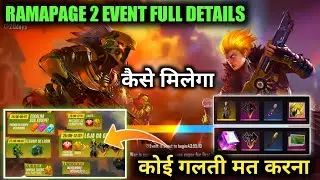 Free Fire New Event | How to complete Rampage 2 Uprising Event | Rampage 2 Uprising Event New Update