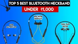 Top 5 Best Bluetooth Neckband Under 1000 in 2023 | Best Wireless Neckband Under 1000