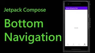 Bottom Navigation in Jetpack Compose | Kotlin | Android | Jetpack Compose | Vision Android | Simple