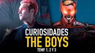 The Boys Temp. 1, 2 y 3 I Secretos y curiosidades