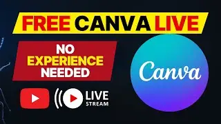 Canva Beginner Masterclass LIVE: Design Pro Graphics (Free Workshop) Canva Crash Course LIVE