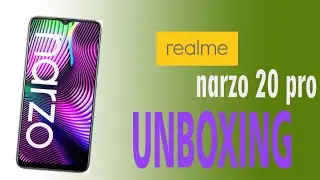 realme narzo 20 pro unboxing