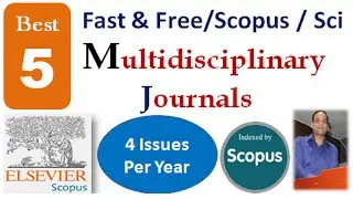 Scopus & UGC Multidisciplinary Journals || Scopus and Sci Journals || High Impact Factor Journals