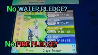 Silvally grass pledge glitch in Pokemon Ultra Sun/Moon