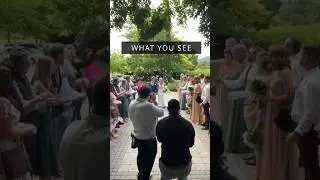 What you see vs what we see. 