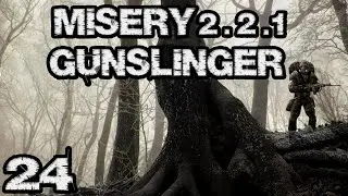 STALKER: Misery 2.2.1 #24.Выживший Монолит: помочь Бродяге.Охота:уничтожить неизвестных мутантов