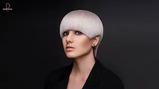 SHORT SASSOON HAIRCUT | SASSOON TUTORIAL | WOMEN'S HAIRCUT FOR SHORT HAIR | DEMETRIUS | ENG SUBS