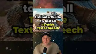 1 Minute Guide to Install Tortoise Text To Speech on Windows. Prompts in comments 