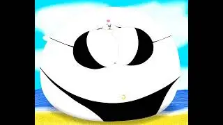 Bikini Duchess in Giant Beach Ball Rebow19-64