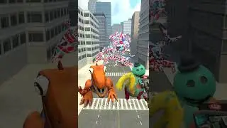 ALL DOEY THE DOUGHMAN POPPY PLAYTIME 4 VS DINO TOYS PEPSI COLA ELEMENT GOLDEN CITY in Gmod !