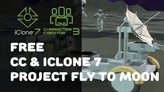 FLY to MOON ICLONE 7