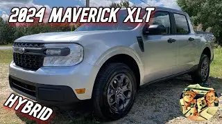NEW 2024 FORD MAVERICK HYBRID XLT in ICONIC SILVER- UNBEATABLE MPG & AFFORDABILITY