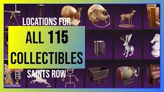 Saints Row: All Collectibles - Locations for HQ Customization Objects